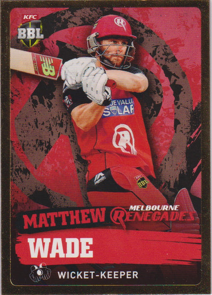 GOLD CARD #118 MATTHEW WADE