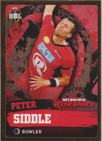 GOLD CARD #117 PETER SIDDLE
