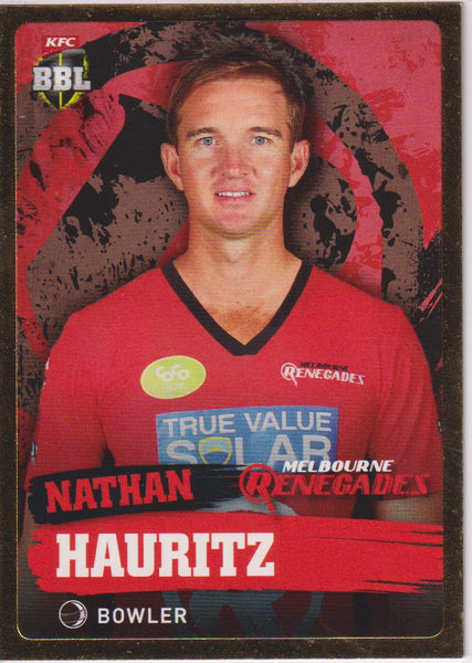 GOLD CARD #113 NATHAN HAURITZ