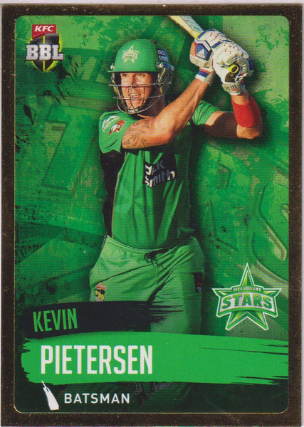 KEVIN PIETERSEN - BBL 2015-16 GOLD CARD #129