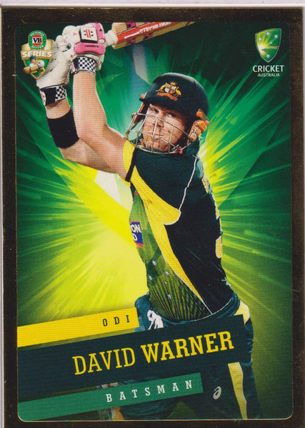 GOLD CARD #029 DAVID WARNER