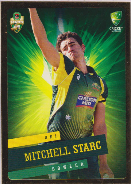 GOLD CARD #027 MITCHELL STARC