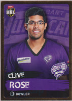GOLD CARD #100 CLIVE ROSE