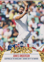 JAMES ANDERSON - ASHES GOLD CARD #025