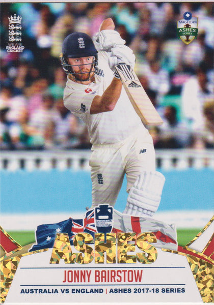 JONNY BAIRSTOW - ASHES GOLD CARD #026