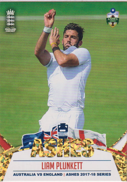 LIAM PLUNKETT - ASHES GOLD CARD #038