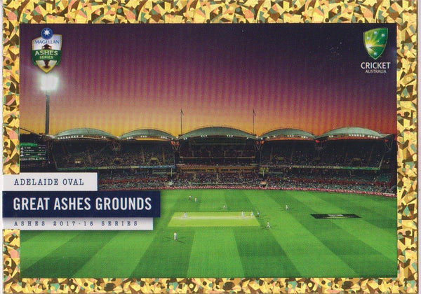 ASHES Grounds Gold Card #097 Adelaide Oval