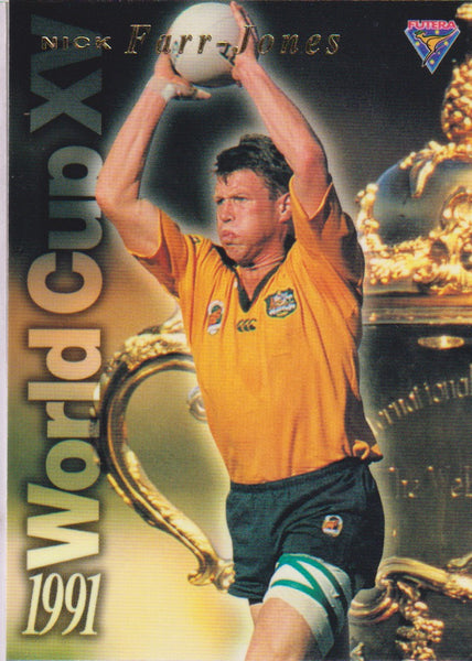 1991 WORLD CUP XV WC09 NICK FARR-JONES