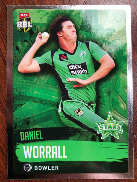 DANIEL WORRALL Silver Card #133