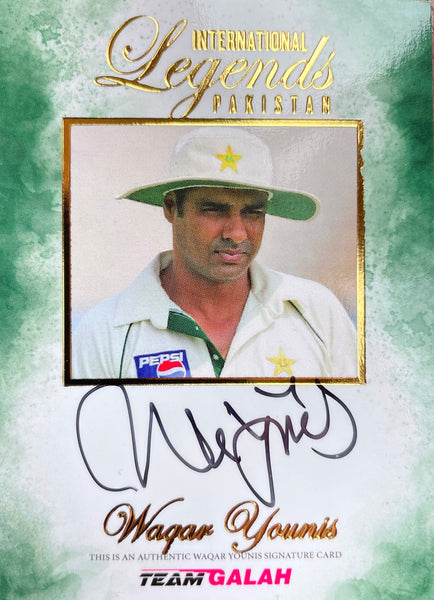 WAQAR YOUNIS - Pakistan Cricket Legends #ICL/03