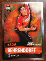 JASON BEHRENDORFF Silver Card #137
