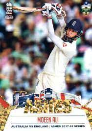 MOEEN ALI - ASHES GOLD CARD #024