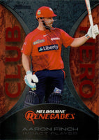 2022-23 Cricket Traders Club Heroes Parallel - CHP 14 - Aaron Finch - 31/70