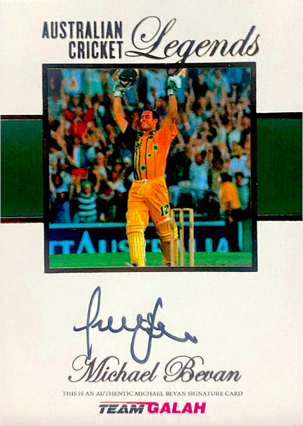 MICHAEL BEVAN - PROMO Aust Cricket Legends #ACL-16