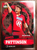 JAMES PATTINSON Silver Card #114