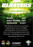 2022-23 Cricket Traders Blasters Priority - B 24 - Phoebe Litchfield - 33/34