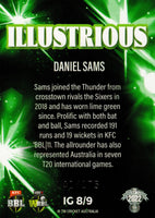 2022-23 Cricket Traders Illustrious - IYG 8 - Daniel Sams - 141/175