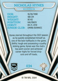 2023 NRL Titanium Common Card - 034 - Nicholas Hynes - Cronulla-Sutherland Sharks