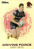 2023 NRL Titanium Driving Force - Corey Oates - DF 2 - Brisbane Broncos