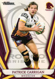 2023 NRL Titanium Pearl Silver - P003 - Patrick Carrigan - Brisbane Broncos