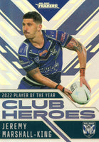 2023 NRL Titanium Club Heroes - Jeremy Marshall-King - CH 5 - Canterbury-Bankstown Bulldogs