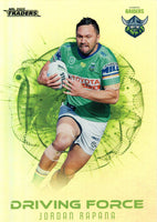 2023 NRL Titanium Driving Force - Jordan Rapana - DF 5 - Canberra Raiders