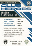 2023 NRL Titanium Club Heroes - Jeremy Marshall-King - CH 5 - Canterbury-Bankstown Bulldogs