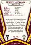 2023 NRL Titanium Pearl Silver - P005 - Herbie Farnworth - Brisbane Broncos