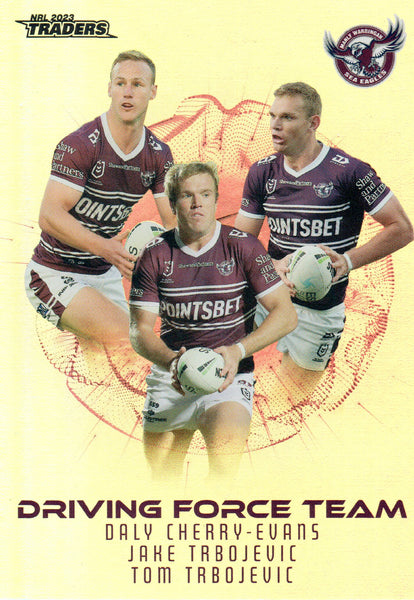 2023 NRL Titanium Driving Force Team - DFT 06 - Manly-Warringah Sea Eagles