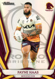 2023 NRL Titanium Pearl Silver - P007 - Payne Haas - Brisbane Broncos