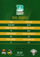2022-23 Cricket Traders Mojo Emerald - ME 072 - Max Bryant - 05/30