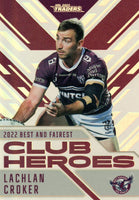 2023 NRL Titanium Club Heroes - Lachlan Croker  - CH 11 - Manly-Warringah Sea Eagles