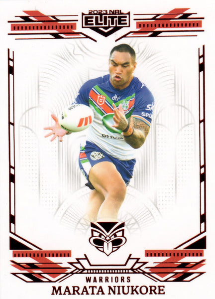 2023 NRL Elite Mojo Ruby - MR 143 - Marata Niukore - 27/44