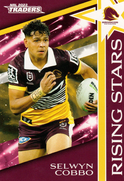 2023 NRL Titanium Rising Stars - RS 1 - Selwyn Cobbo - Brisbane Broncos