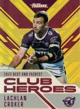 2023 NRL Titanium Club Heroes Gold - CHG 11 - Lachlan Croker - 36/40