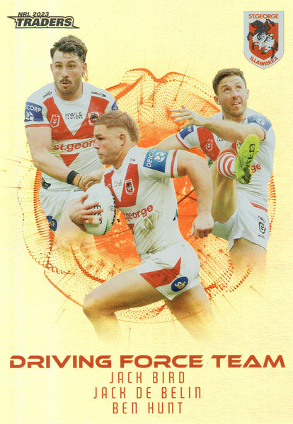 2023 NRL Titanium Driving Force Team - DFT 13 - St. George-Illawarra Dragons