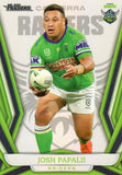 2023 NRL Titanium Pearl Silver - P014 - Josh Papalii - Canberra Raiders