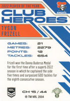 2023 NRL Titanium Club Heroes - Tyson Frizell - CH 15 - Newcastle Knights