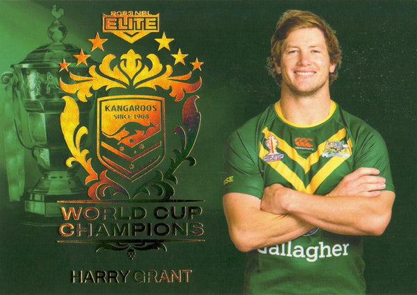 2023 NRL Elite World Cup Champions - WCC 08 - Harry Grant - Kangaroos