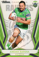 2023 NRL Titanium Pearl Silver - P015 - Jordan Rapana - Canberra Raiders