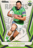 2023 NRL Titanium Pearl Silver - P015 - Jordan Rapana - Canberra Raiders