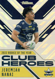 2023 NRL Titanium Club Heroes - Jeremiah Nanai  - CH 18 - North Queensland Cowboys