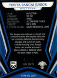 2023 NRL Titanium Pearl Gold Special - GS 028 - Tevita Pangai Junior - 61/72