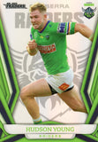 2023 NRL Titanium Pearl Silver - P020 - Hudson Young - Canberra Raiders