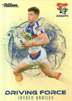 2023 NRL Titanium Driving Force - Jayden Brailey - DF 22 - Newcastle Knights