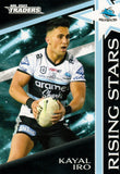 2023 NRL Titanium Rising Stars - RS 12 - Kayal Iro - Cronulla-Sutherland Sharks