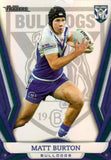 2023 NRL Titanium Pearl Silver - P024 - Matt Burton - Canterbury-Bankstown Bulldogs