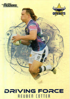 2023 NRL Titanium Driving Force - Ruben Cotter - DF 25 - North Queensland Cowboys