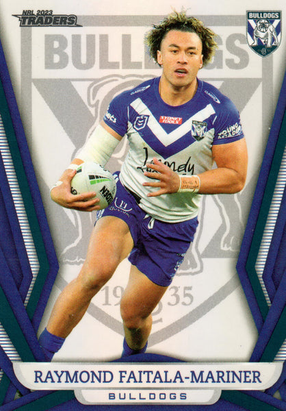 2023 NRL Titanium Pearl Silver - P025 - Raymond Faitala-Mariner - Canterbury-Bankstown Bulldogs