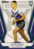 2023 NRL Titanium Pearl Silver - P027 - Jacob Kiraz - Canterbury-Bankstown Bulldogs